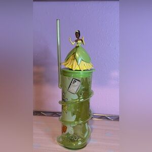 Disney Parks Princess Tiana Bayou Adventure Sipper Cup w/ Spiral Straw